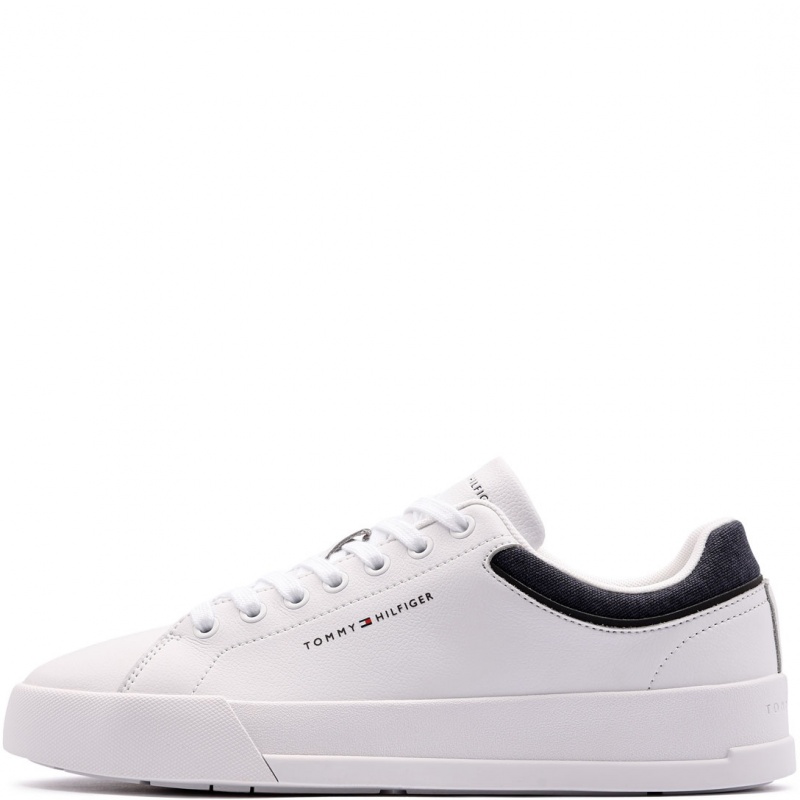 Tommy Hilfiger Court Core Leather Mix Collar Мъжки кецове FM0FM05970YBS