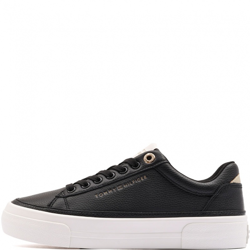 Tommy Hilfiger Foxing Platform Leather Дамски кецове FW0FW090180GL