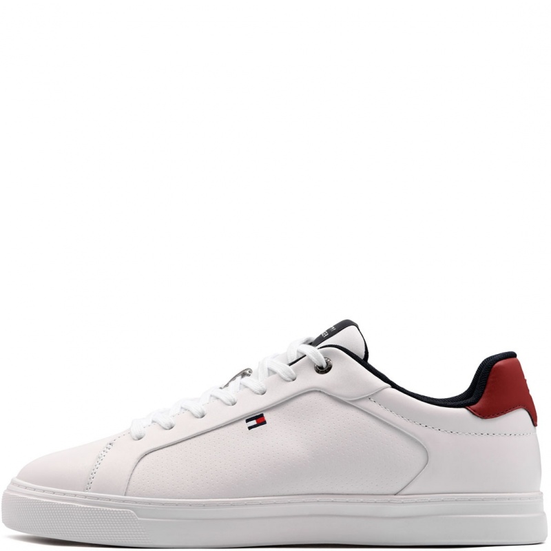 Tommy Hilfiger Lightweight Pinperf Leather Sneaker Мъжки кецове FM0FM059810GY