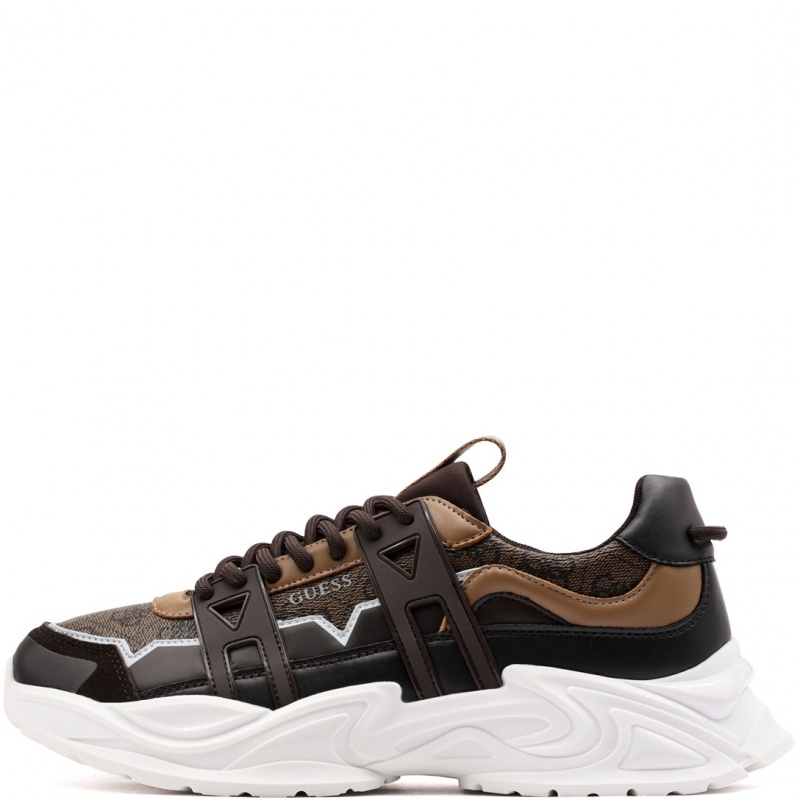 Guess Belluno Мъжки маратонки FMPBEUFAL12-BROWN