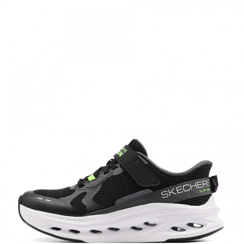 Skechers Max Cushioning Glide-Step Детски маратонки 404206L-BLK