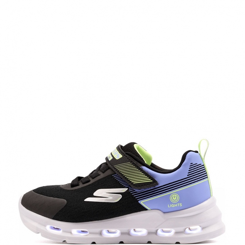 Skechers S Lights-Glide-Step Lights Детски маратонки 303730LC-BLK