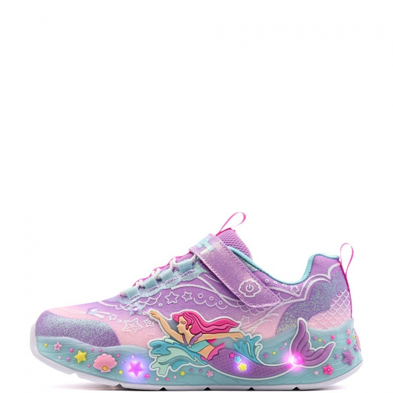 Skechers S Lights-Mermaid Dreams Детски маратонки 303060LC-LVMT