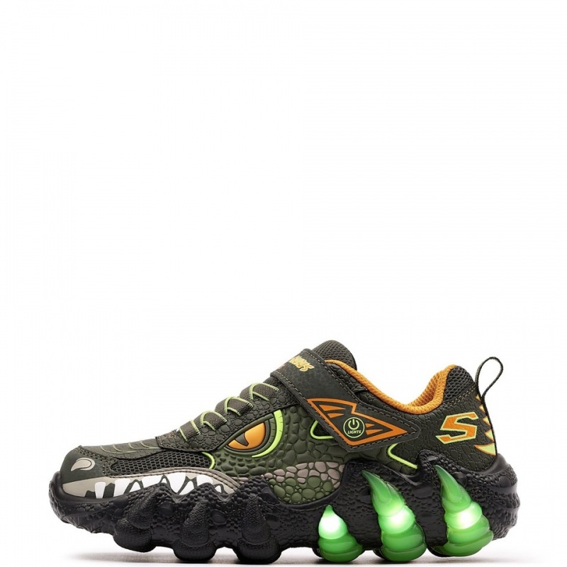 Skechers S Lights-Skech-O-Saurus Lights 2.0 Детски маратонки 400121L-OLV