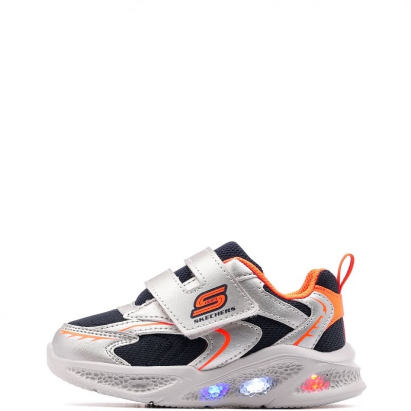 Skechers S Lights-Skechers Meteor-Lights-Glow Spike Детски маратонки 401498N-SLOR