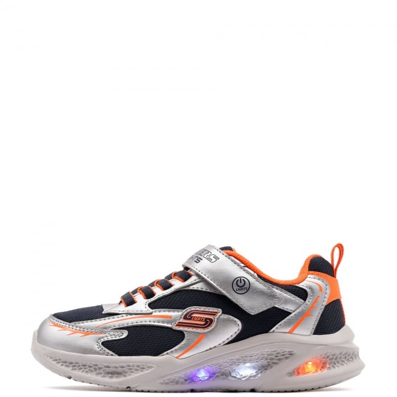 Skechers S Lights-Skechers Meteor-Lights-Glow-Strider Детски маратонки 401497L-SLOR