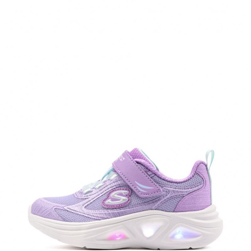 Skechers S Lights-Skechers Sola Glow 2.0 Детски маратонки 303729N-LVAQ