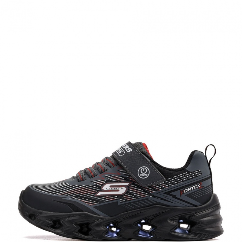 Skechers S Lights-Vortex 2.0-Veltrox Детски маратонки 400605L-BKCC