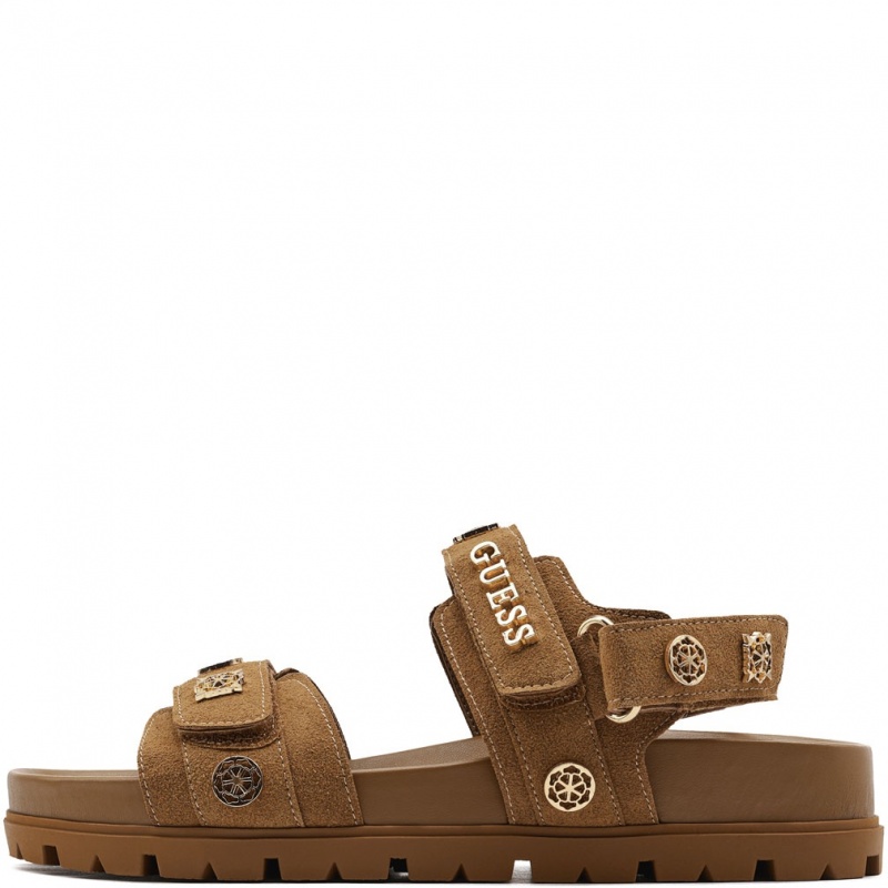 Guess Florizi Дамски сандали FLPFLOESU03-BROWN