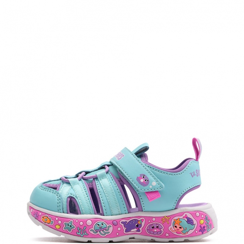 Skechers Play Scene Splash-Cute Crew Детски сандали 303162N-TQLV