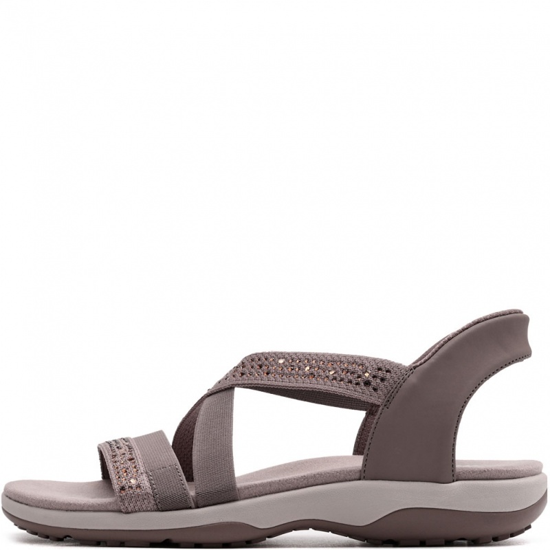 Skechers Reggae Slim-Summer Sparkle Дамски сандали 163574-MOC