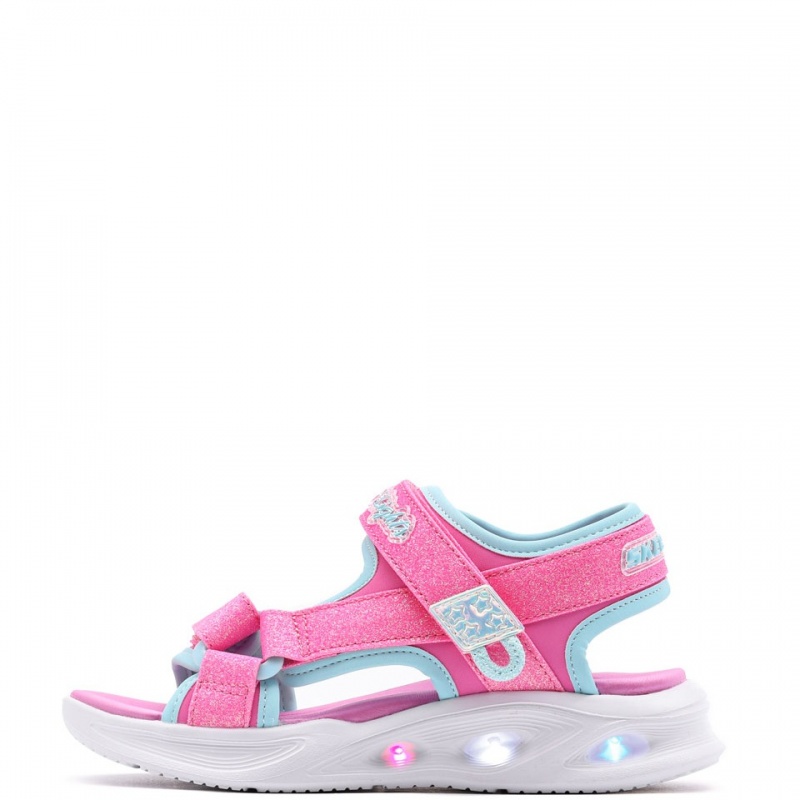 Skechers S Lights-Sola Glow Sandal Детски сандали 303024L-HPAQ