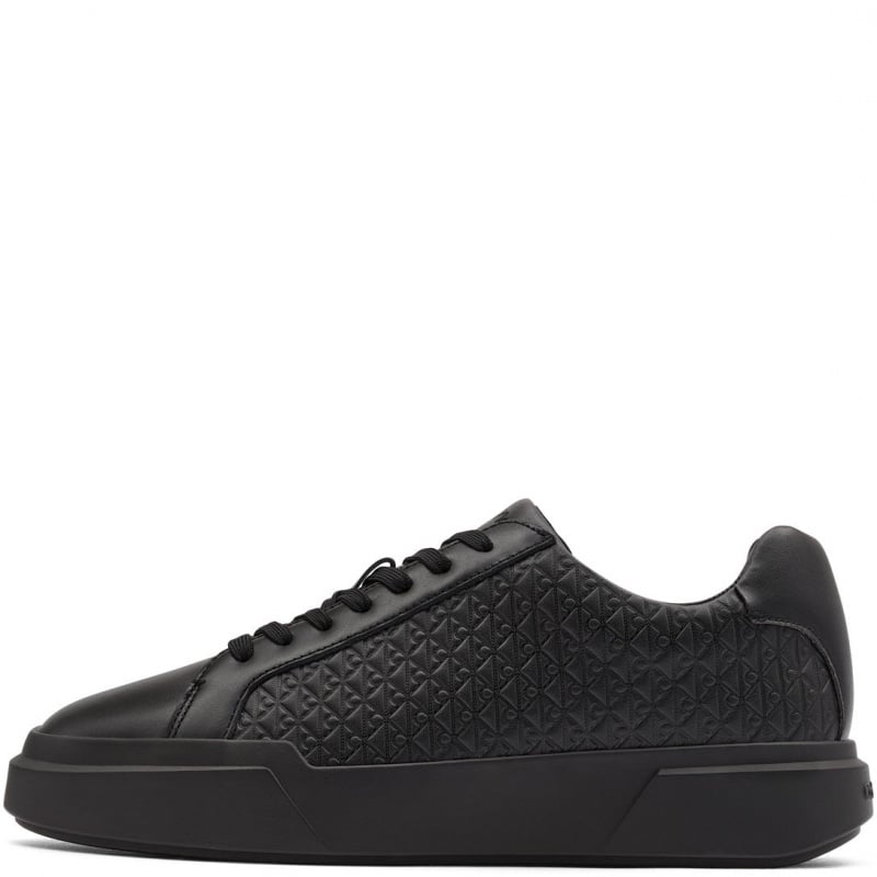 Мъжки спортни обувки Calvin Klein Chunky Cupsole LaceUp Leather AOP YM0YM013830GJ Calvin Klein Chunky Cupsole LaceUp Leather AOP Мъжки спортни обувки YM0YM013830GJ