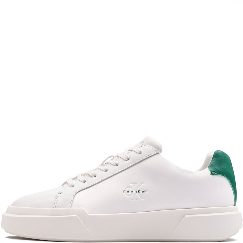 Calvin Klein Chunky Cupsole LaceUp Leather Мъжки спортни обувки YM0YM013440K9