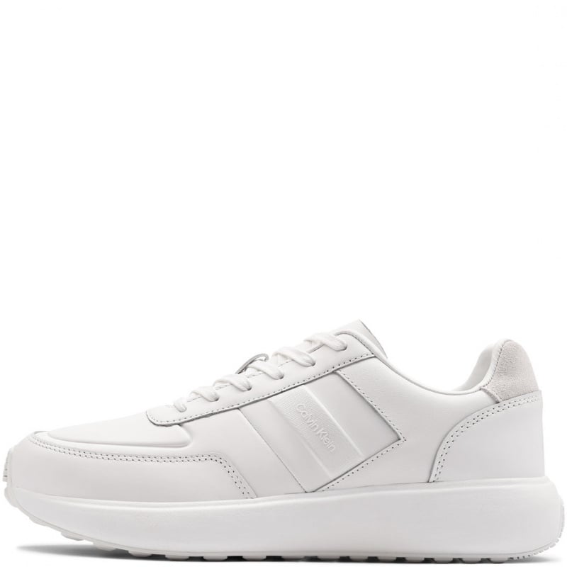 Calvin Klein City Runner Laceup Tape Leather Мъжки спортни обувки HM0HM019570K4