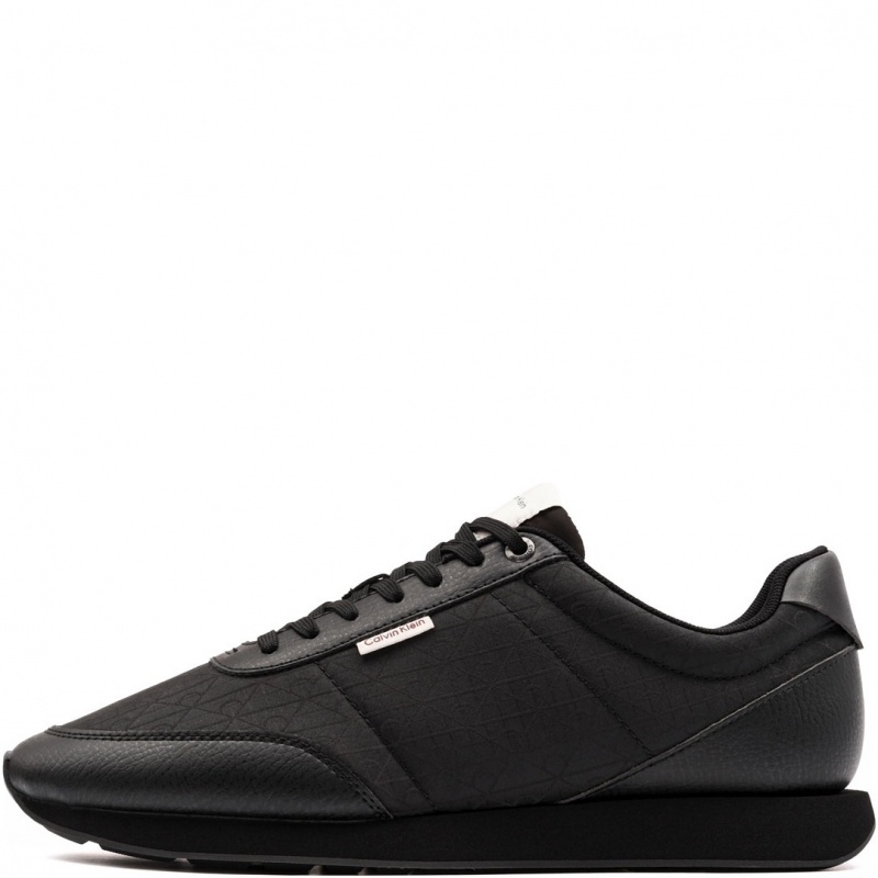 Calvin Klein Retro Runner Leather AOP NY Мъжки спортни обувки HM0HM022130GM
