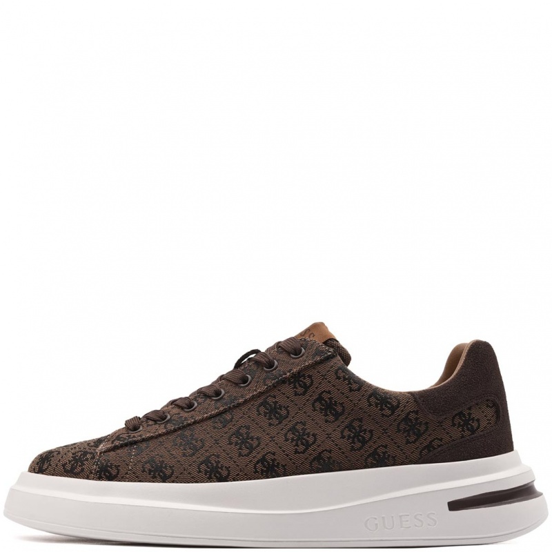 Guess Elba Мъжки спортни обувки FMJEBAFAL12-BROWN