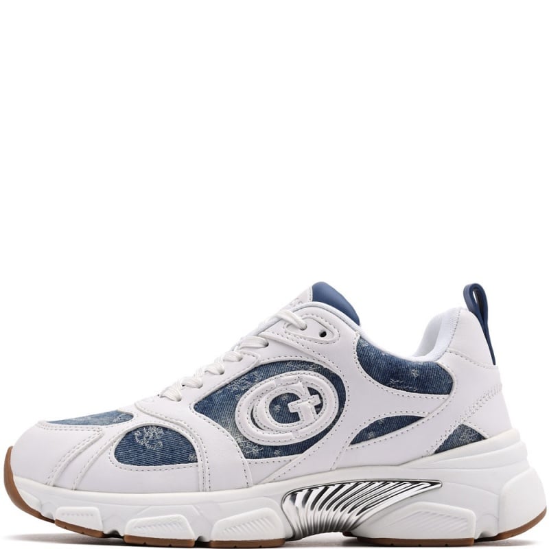 Дамски спортни обувки Guess Ibitha2 FLFI2BELE12-WHBLU Guess Ibitha2 Дамски спортни обувки FLFI2BELE12-WHBLU