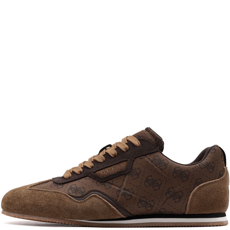 Guess Olmo Мъжки спортни обувки FMPOLMFAL12-BROWN