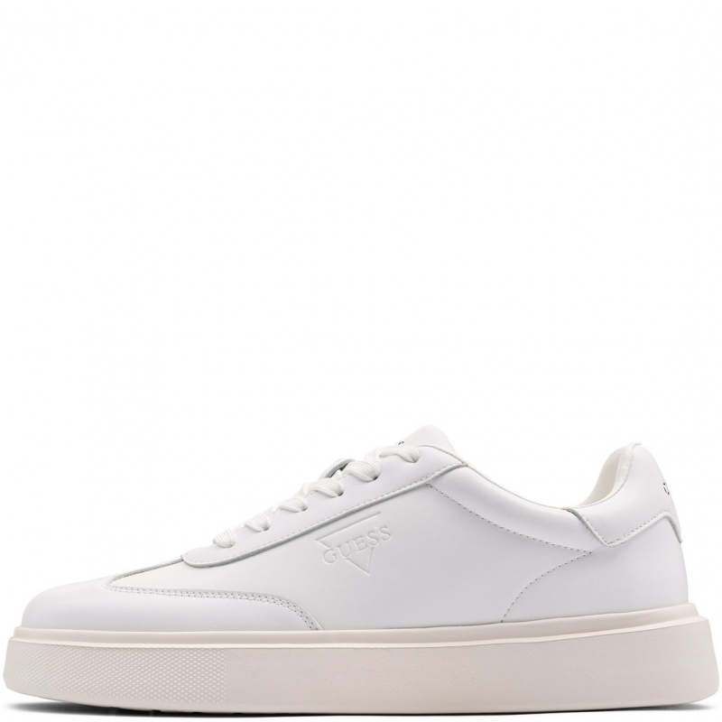 Guess Plaza Мъжки спортни обувки FMFPLALEA12-WHITE