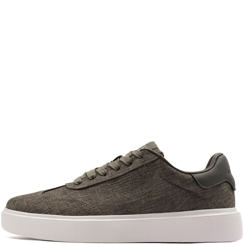 Guess Plaza Мъжки спортни обувки FMJAZAELE12-BROWN