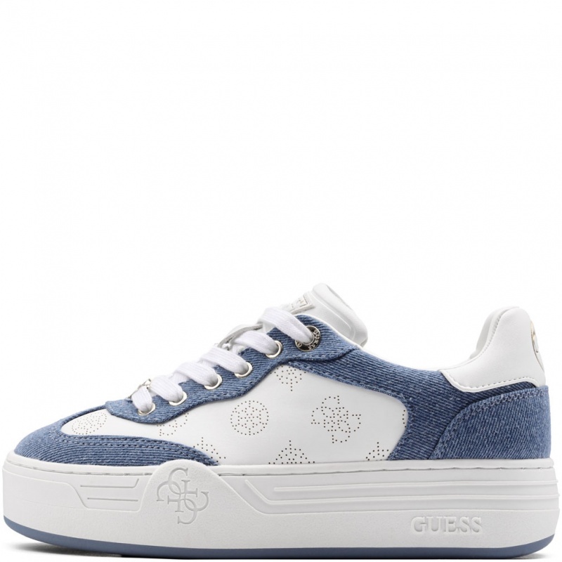 Guess Swole4 Дамски спортни обувки FLPSW4DEN12-BLUE