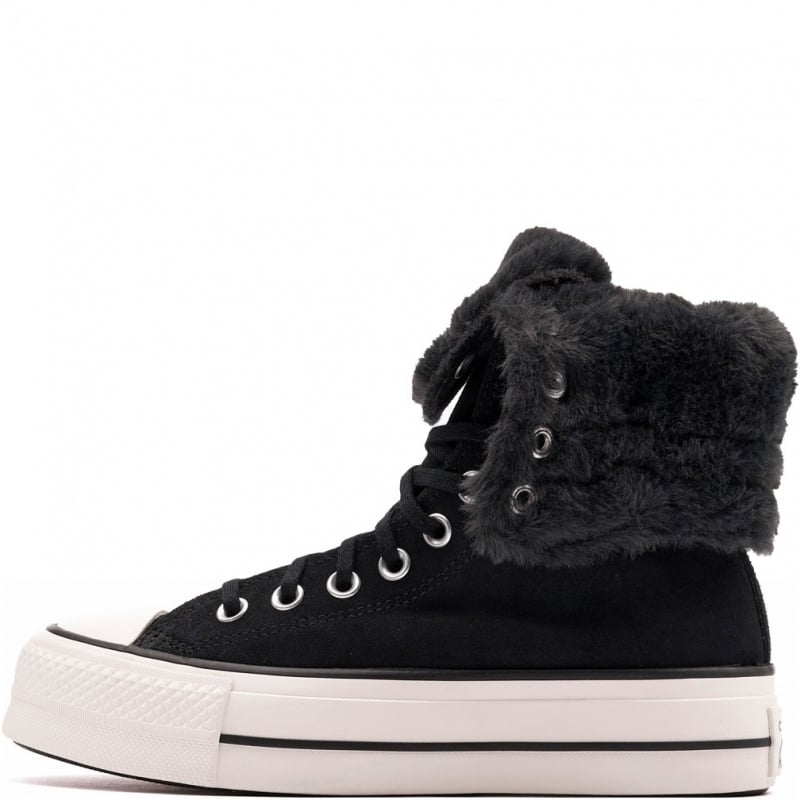Converse Chuck Taylor All Star Fold Over Lift X-Hi Дамски зимни кецове A15229C
