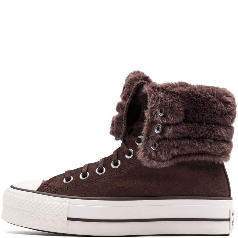 Converse Chuck Taylor All Star Fold Over Lift X-Hi Дамски зимни кецове A15230C