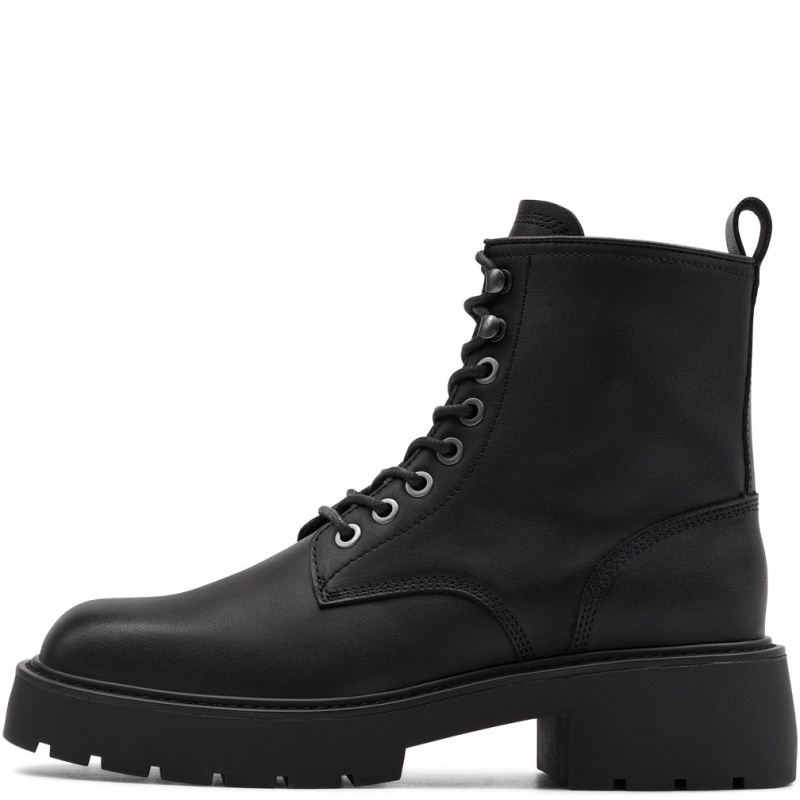 Calvin Klein Chunky Lace Up Zip Boot Дамски зимни обувки YW0YW01999BEH