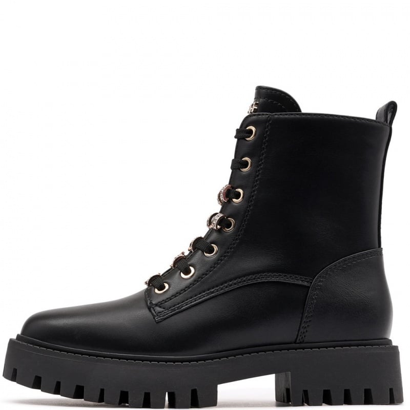 Guess Fionaa Дамски зимни обувки FLTFNAELE10-BLACK