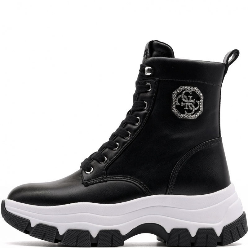 Guess Lady-Leather Like Benzon Дамски зимни обувки FLFBNZELE12-BLACK
