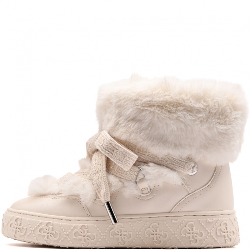 Guess Unessa Дамски зимни обувки FLFUEKFUR10-IVORY