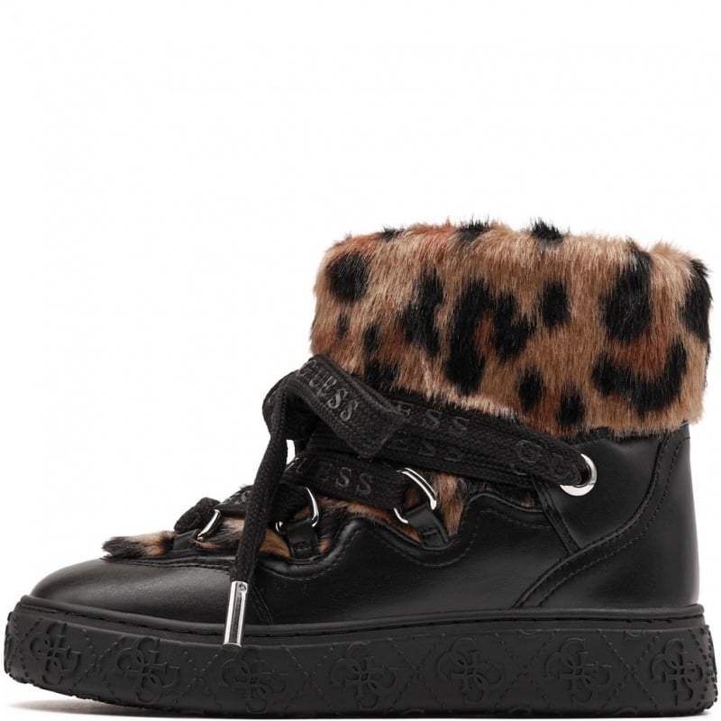 Guess Unessa Дамски зимни обувки FLFUEKFUR10-LEOPA