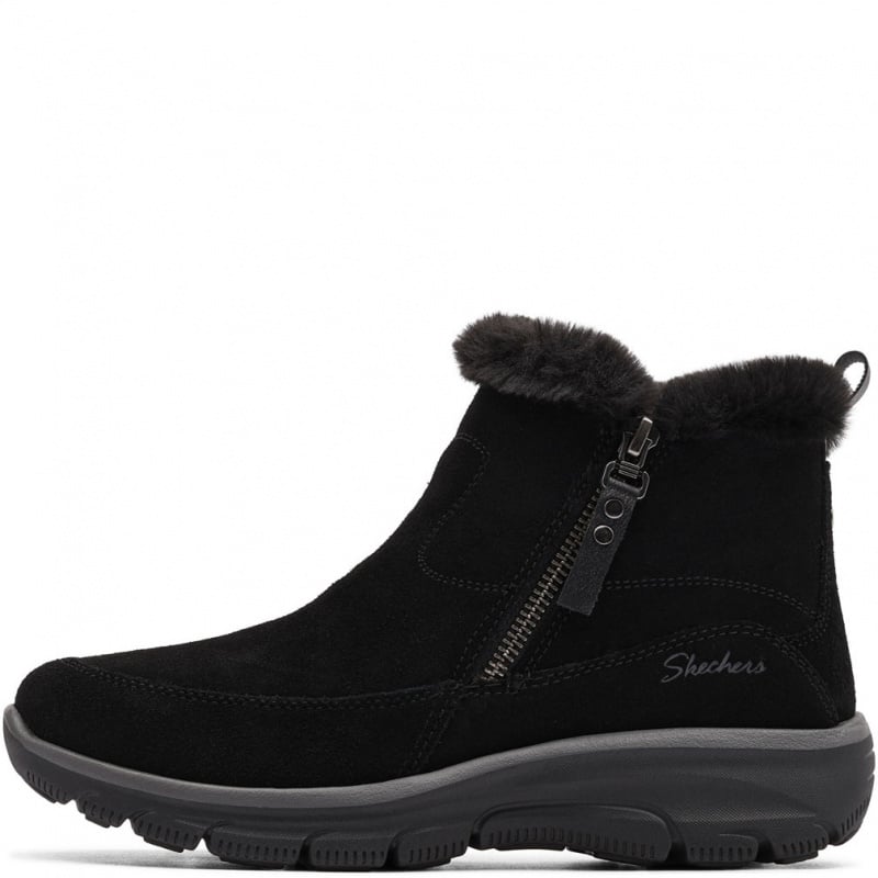 Skechers Easy Going-Cool Zip Дамски зимни обувки 167862-BLK