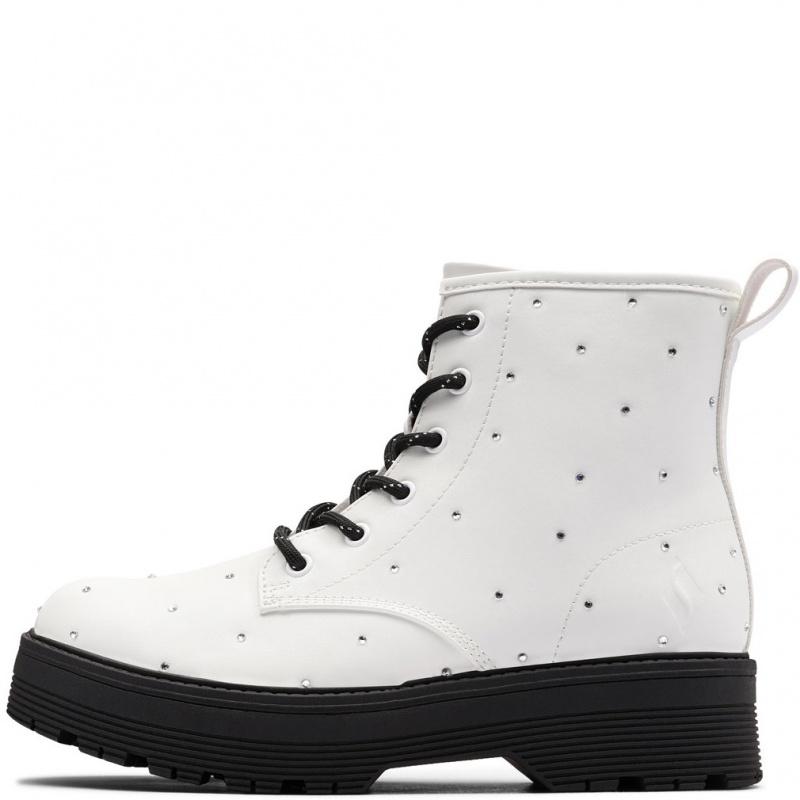 Skechers Gravlen Hi-Jewel Strut Детски зимни обувки 303471L-WHT