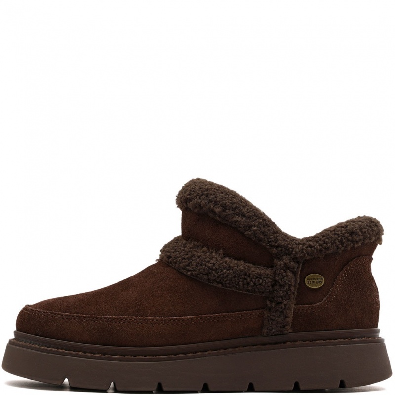 Skechers Keepsakes Lite-Winter Snug Дамски зимни обувки 114895-CHOC