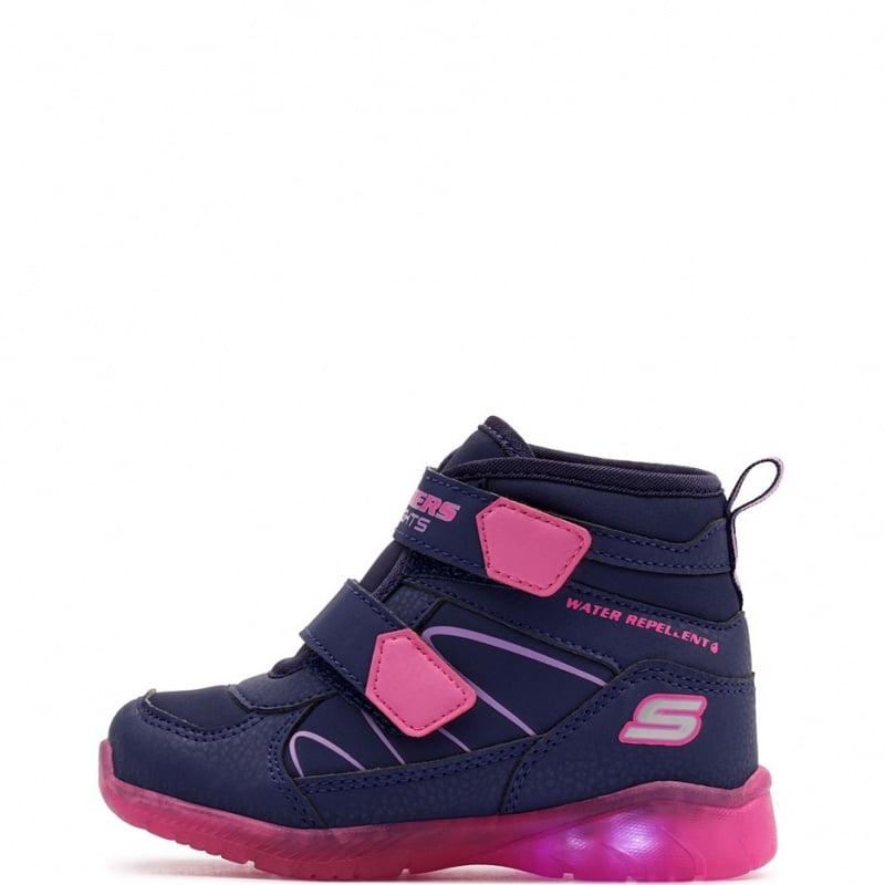Детски зимни обувки Skechers S Lights-Illumi-Brights-Polar Steppers 319310N-NVMT Skechers S Lights-Illumi-Brights-Polar Steppers Детски зимни обувки 319310N-NVMT