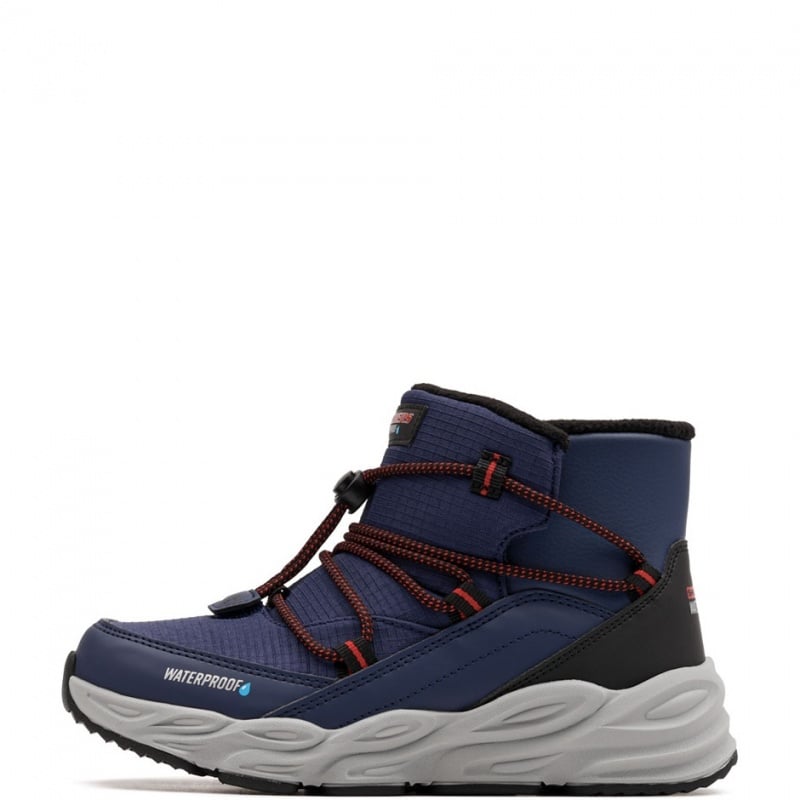 Skechers Turbo Tread-Storm Glider Детски зимни обувки 406385L-NVBK