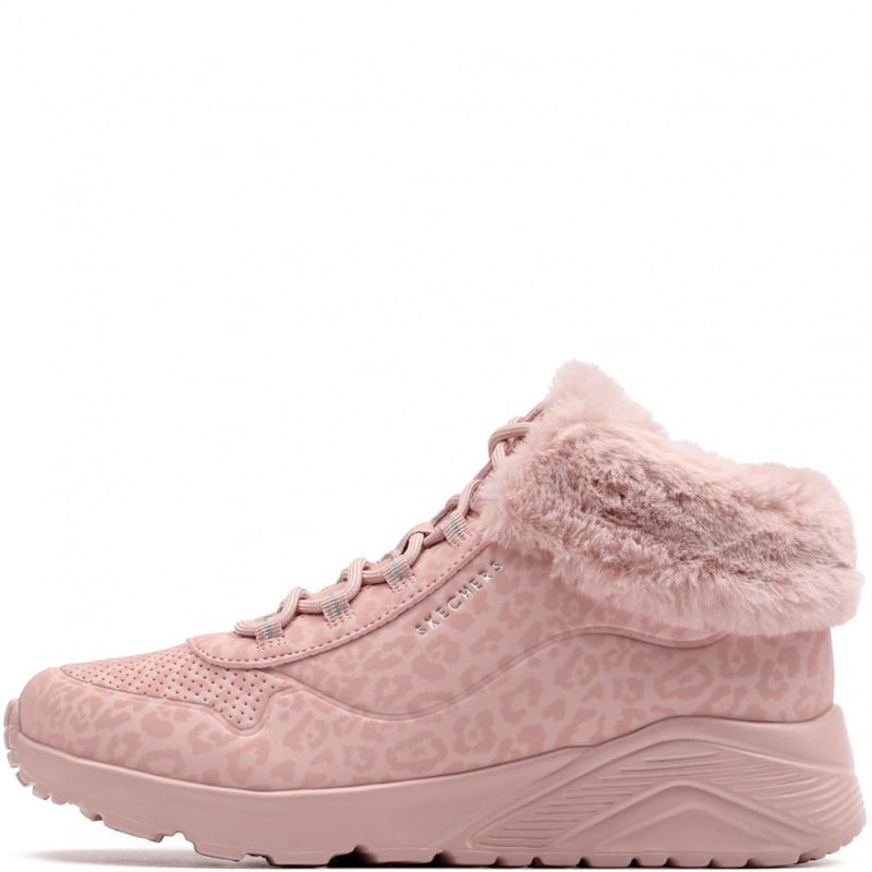 Зимни обувки Skechers Uno Lite-Cozy Leopard 310362L-BLSH Skechers Uno Lite-Cozy Leopard Зимни обувки 310362L-BLSH