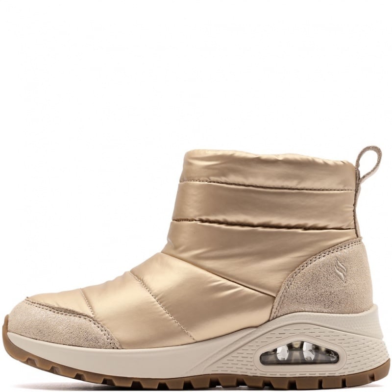 Skechers Uno Rugged-Puffer Daze Дамски зимни обувки 168127-GLD