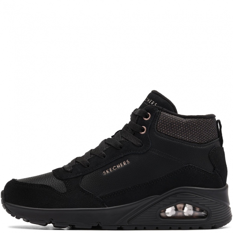 Skechers Uno-Stacre Shine Дамски зимни обувки 177181-BBK