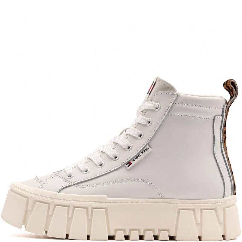 Tommy Hilfiger TJW Vulc Flatform Leopard Дамски зимни обувки EN0EN02858YBL